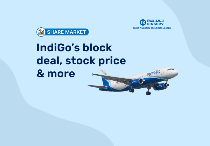 Indigo share top price bse