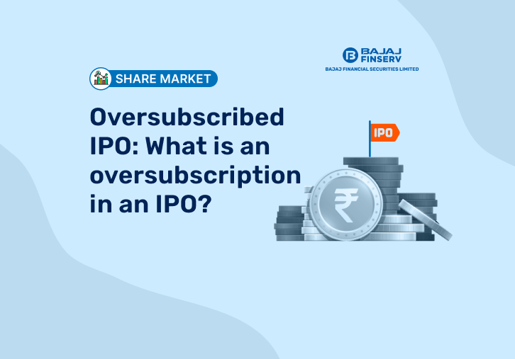 what is an oversubscription in an ipo written on blue background