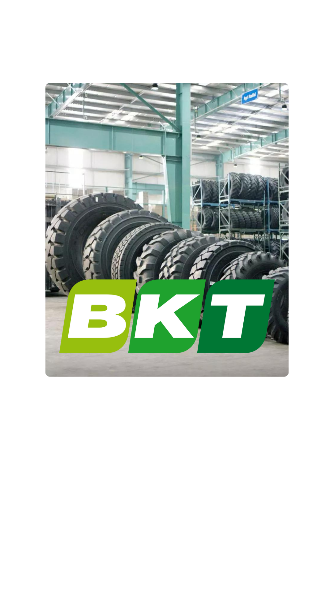 BKT Tires decal – North 49 Decals