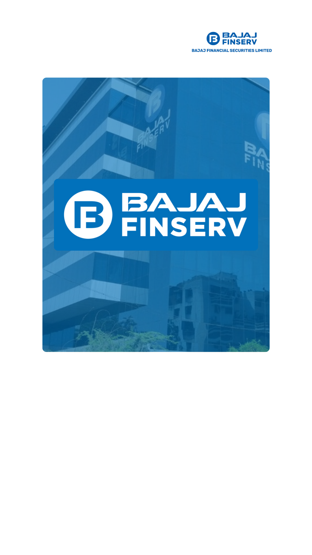 Person holding mobile phone with logo of Indian financial company Bajaj  Finserv Limited on screen in front of web page. Focus on phone display  Stock Photo - Alamy