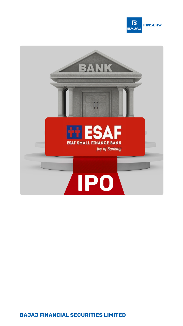 Bigul.co - #IPOAlert !🏦 ESAF Small Finance Bank's IPO subscription opens  on November 2 and closes on November 7. The price band is set at Rs 57-60.  💰📈 Read More👇 https://bit.ly/47iIKMo #ESAFIPO #